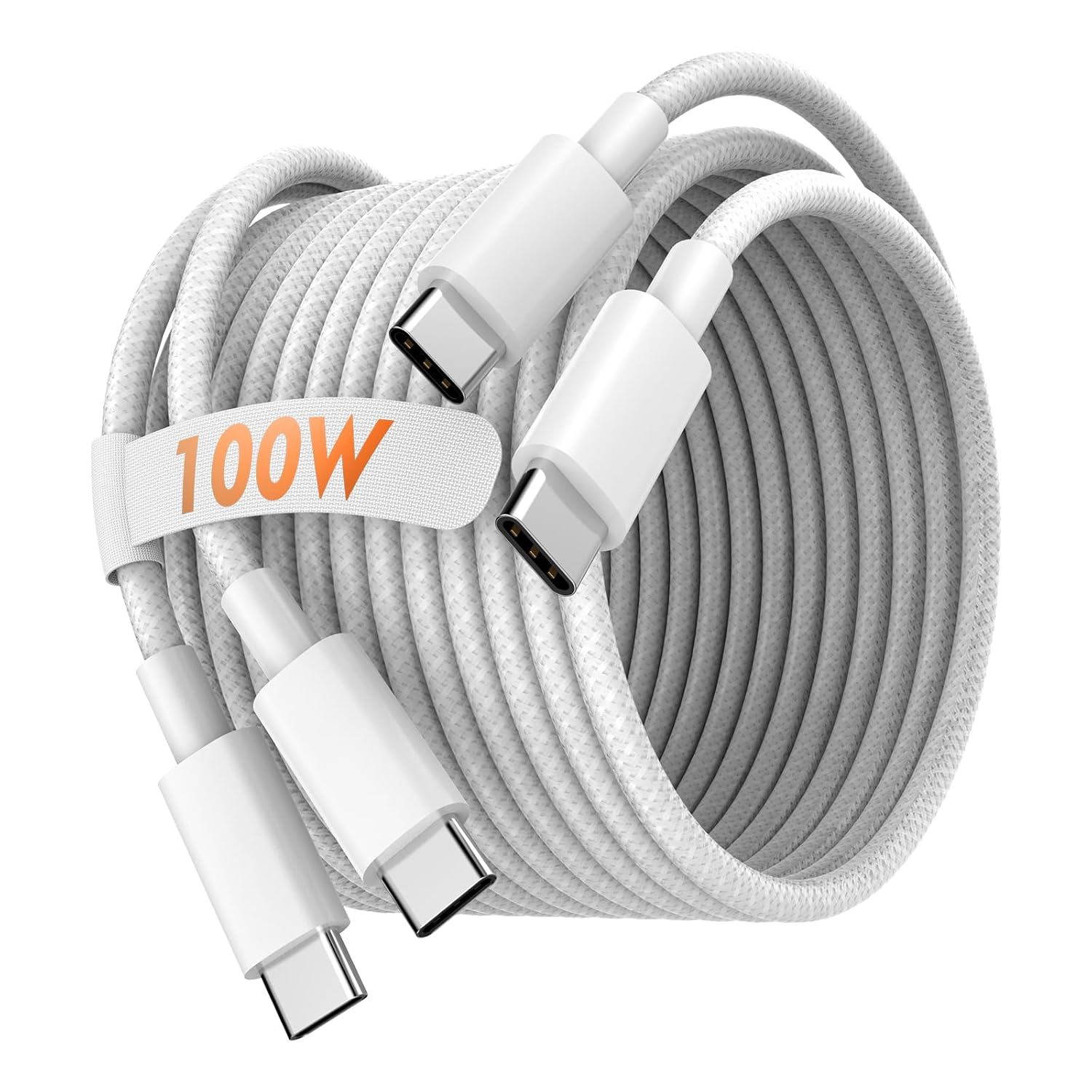 ANMIEL USB C to USB C Cable,2-Pack [2M+2M] 100W Type C Charger Cable,Fast Chargi...