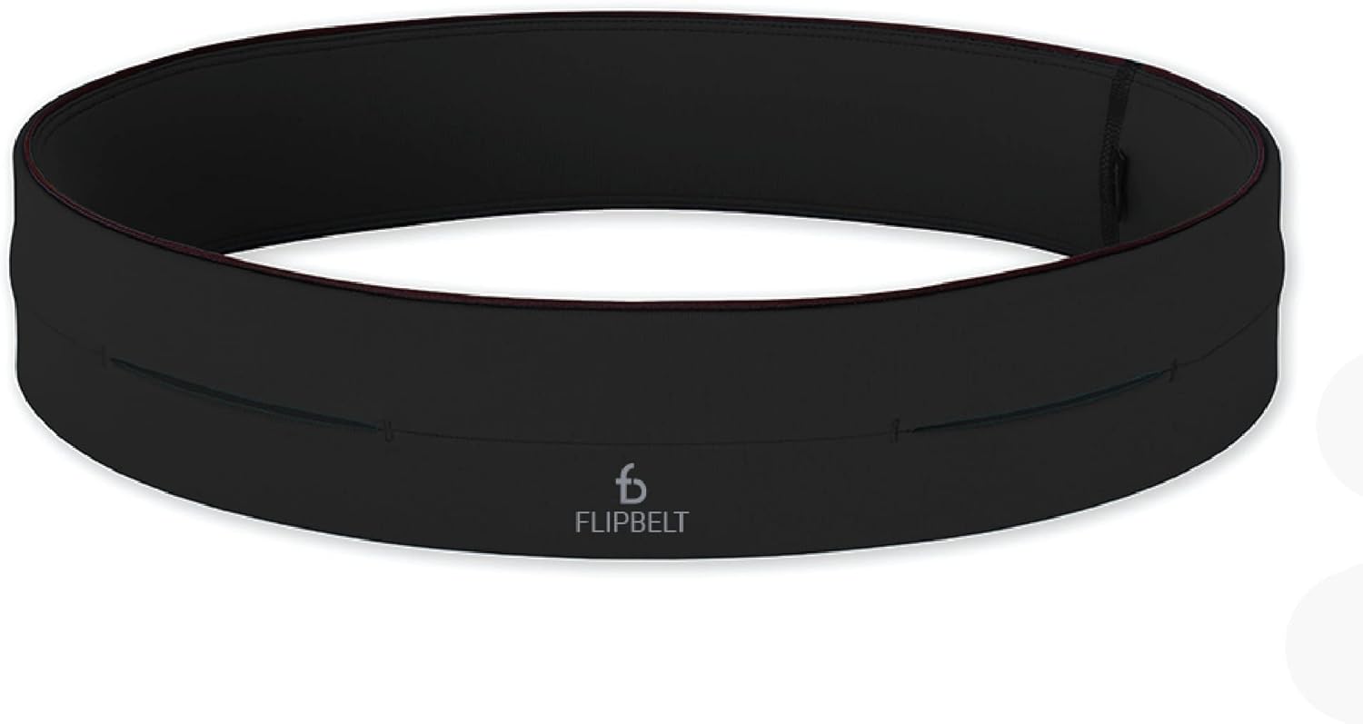 FlipBelt Classic Running Belt, Running Fanny Pack for Women and Men, USA Company...
