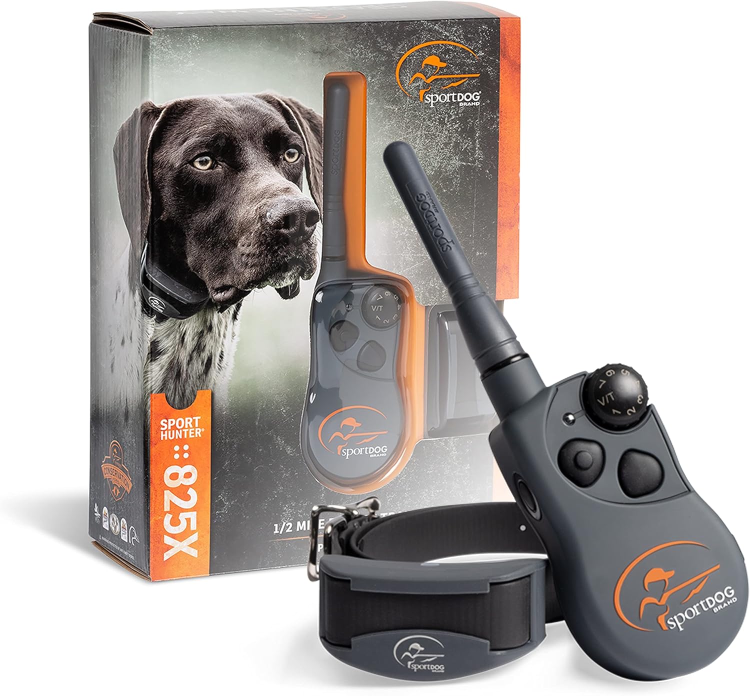 SportDOG Brand SportHunter 825X Dog Training Shock Collar with Remote, 1/2 Mile...