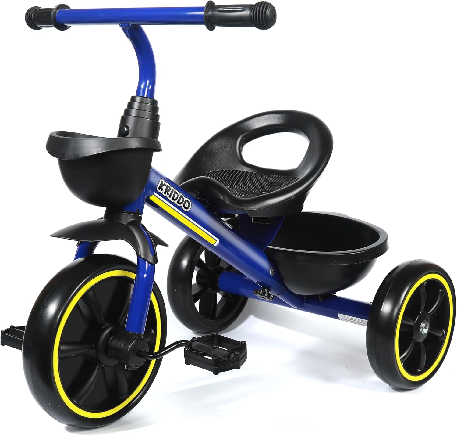 KRIDDO Kids Tricycles Age 24 Month to 5 Years, Toddler Kids Trike for 2.5 to 5 Y...