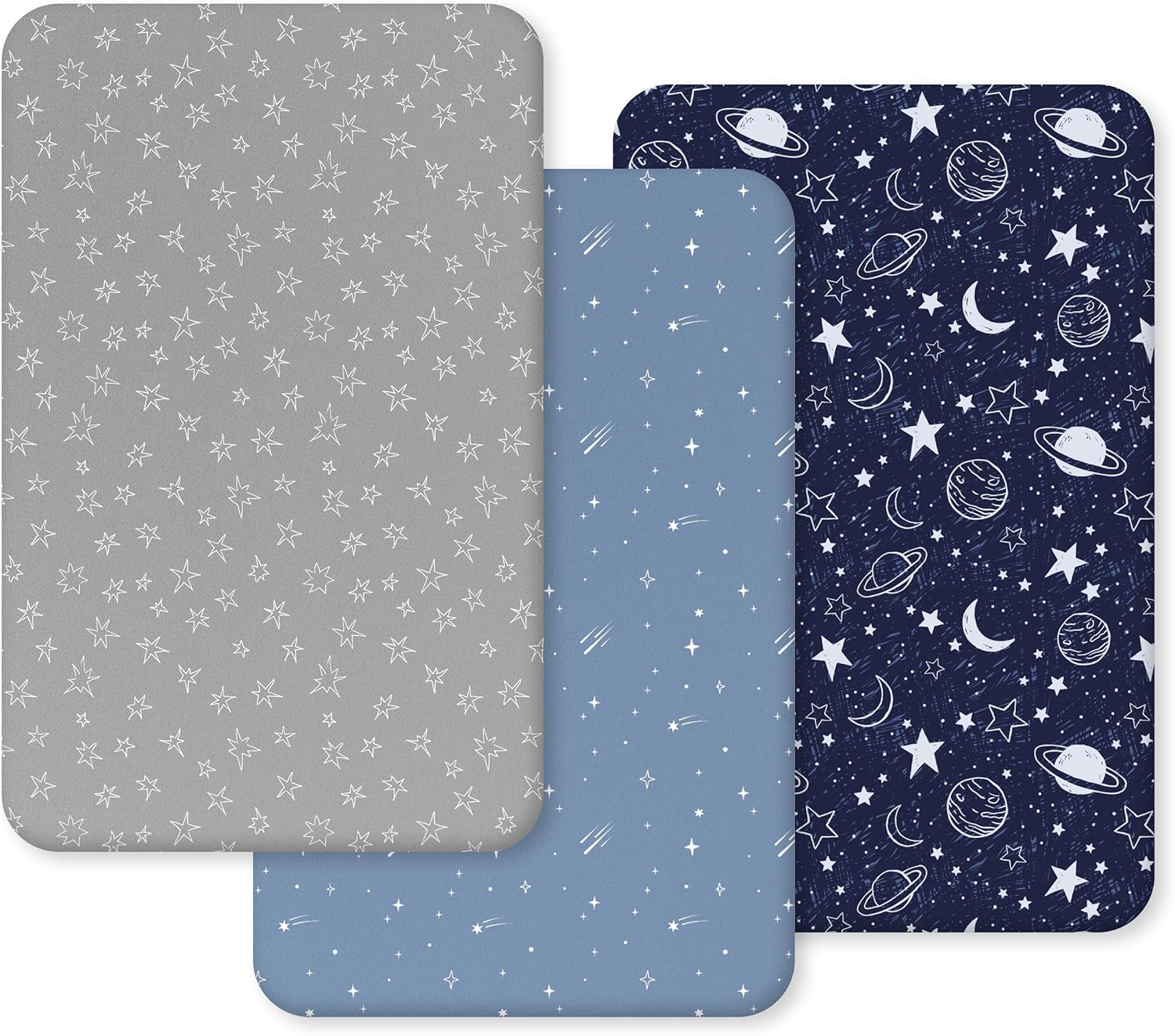 Unnivoll Cot Bed Sheets 140 x 70 cm Fitted Super Soft & Breathable Toddler Bed S...