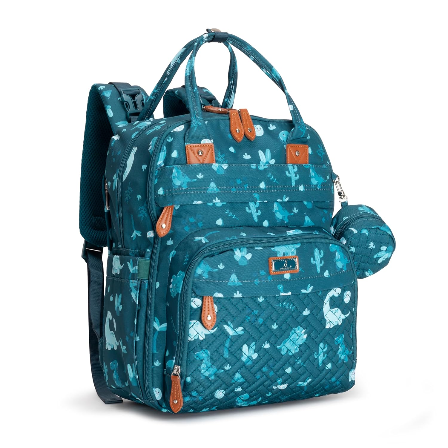 BabbleRoo Diaper Bag Backpack - Baby Essentials, Travel Essentials Baby Bag with...