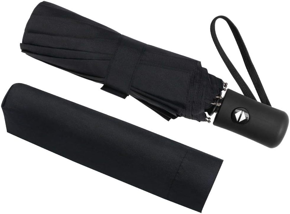 Vicloon Compact Travel Folding Umbrella,Durable Rain Windproof Portable Umbrella...