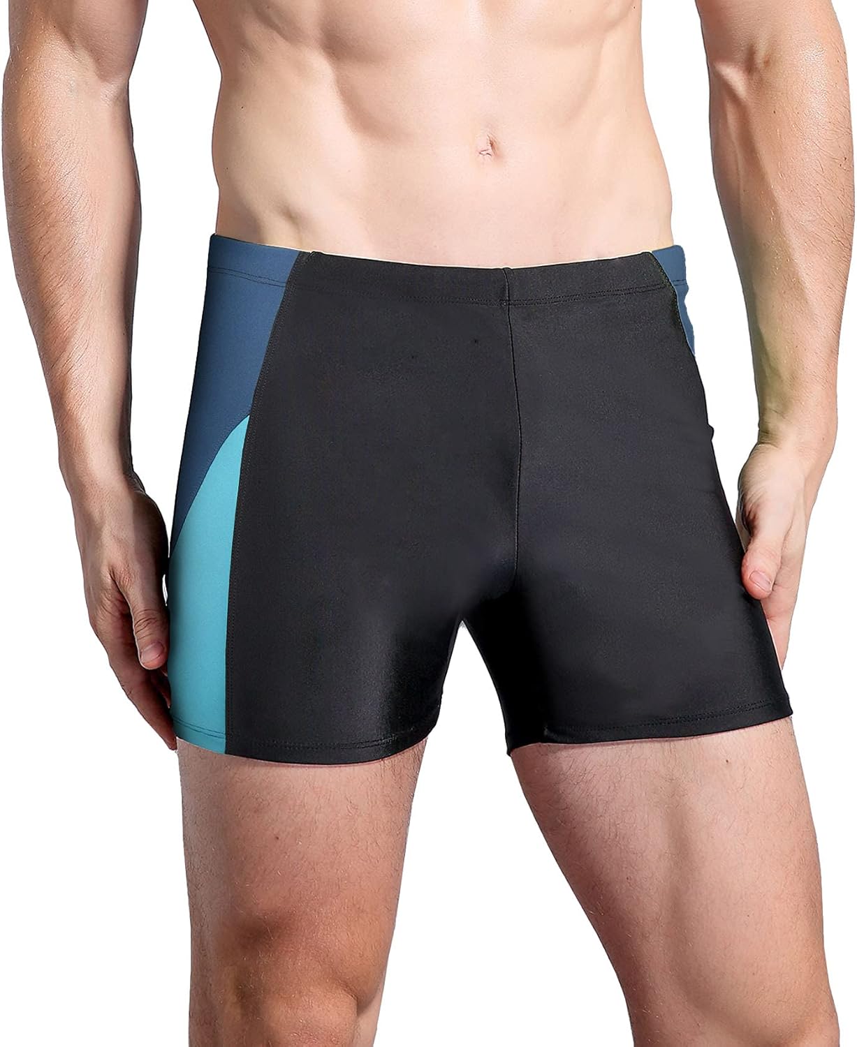 WHCREAT Mens Swimming Trunks Sports Swim Wear Boardshorts UV Protection Chlorine...