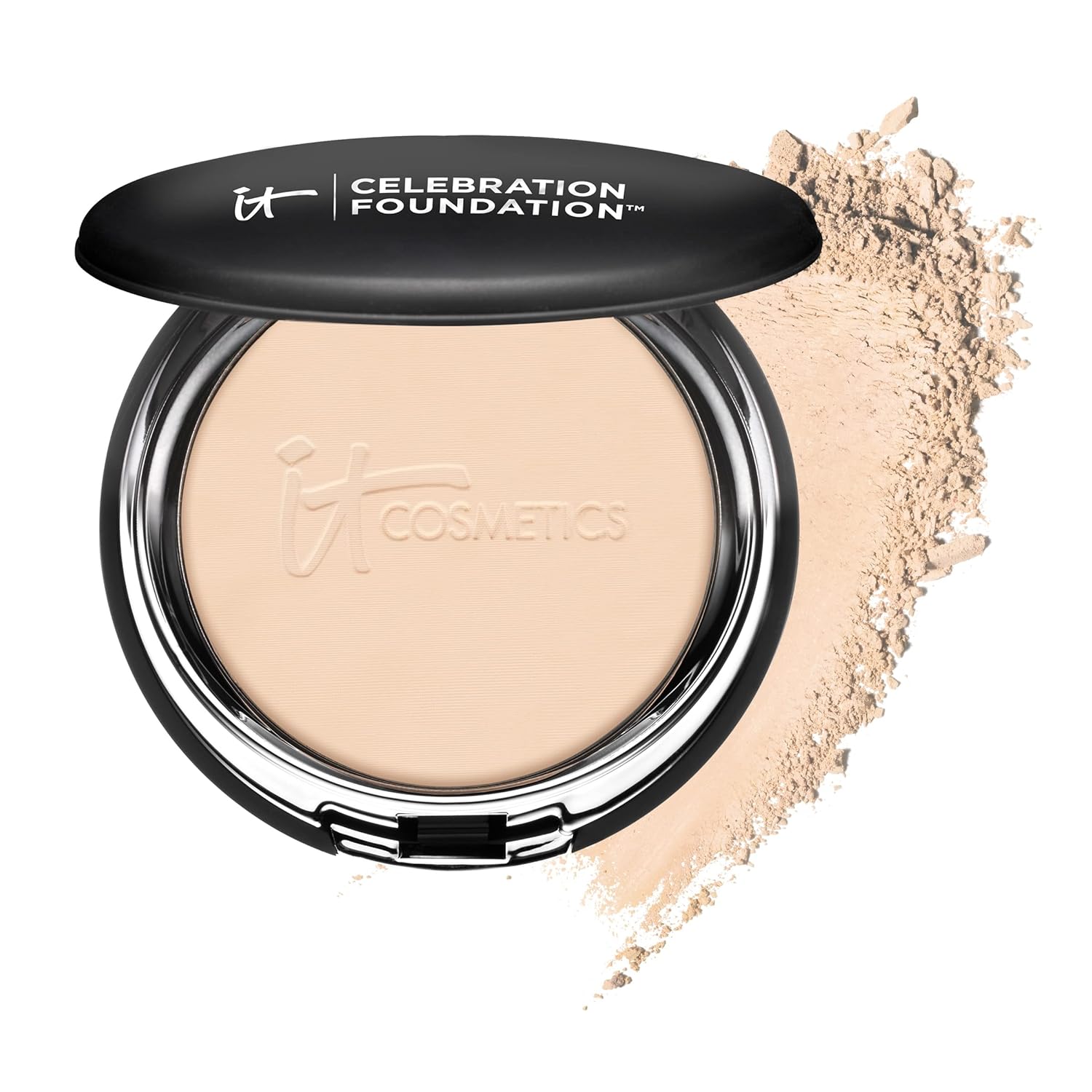 IT Cosmetics Celebration Foundation - Full-Coverage, Anti-Aging Powder Foundatio...