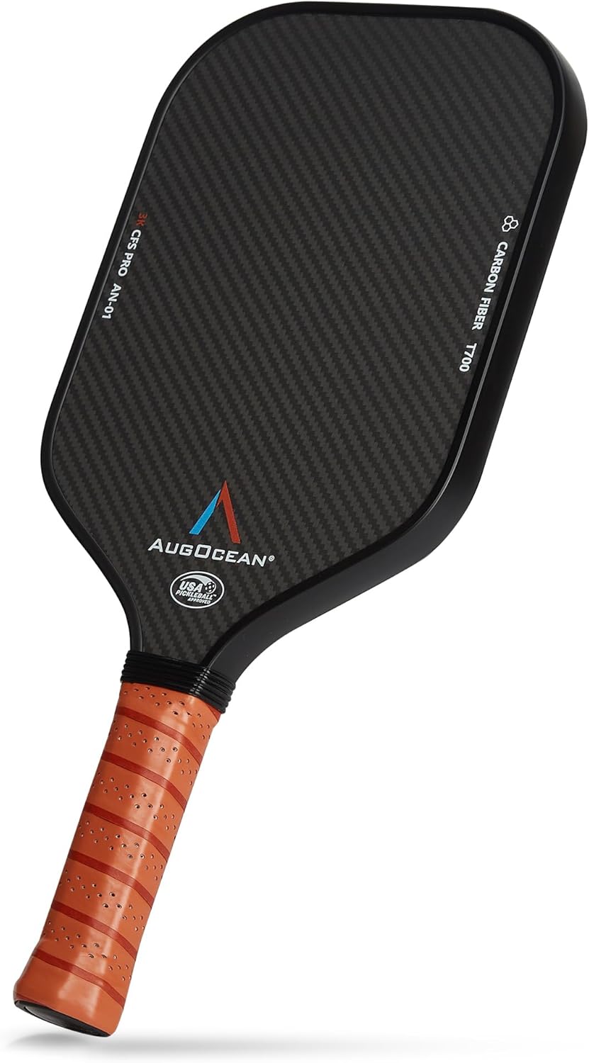 Pickleball Paddles,3K Raw Carbon Fiber Pickleball...