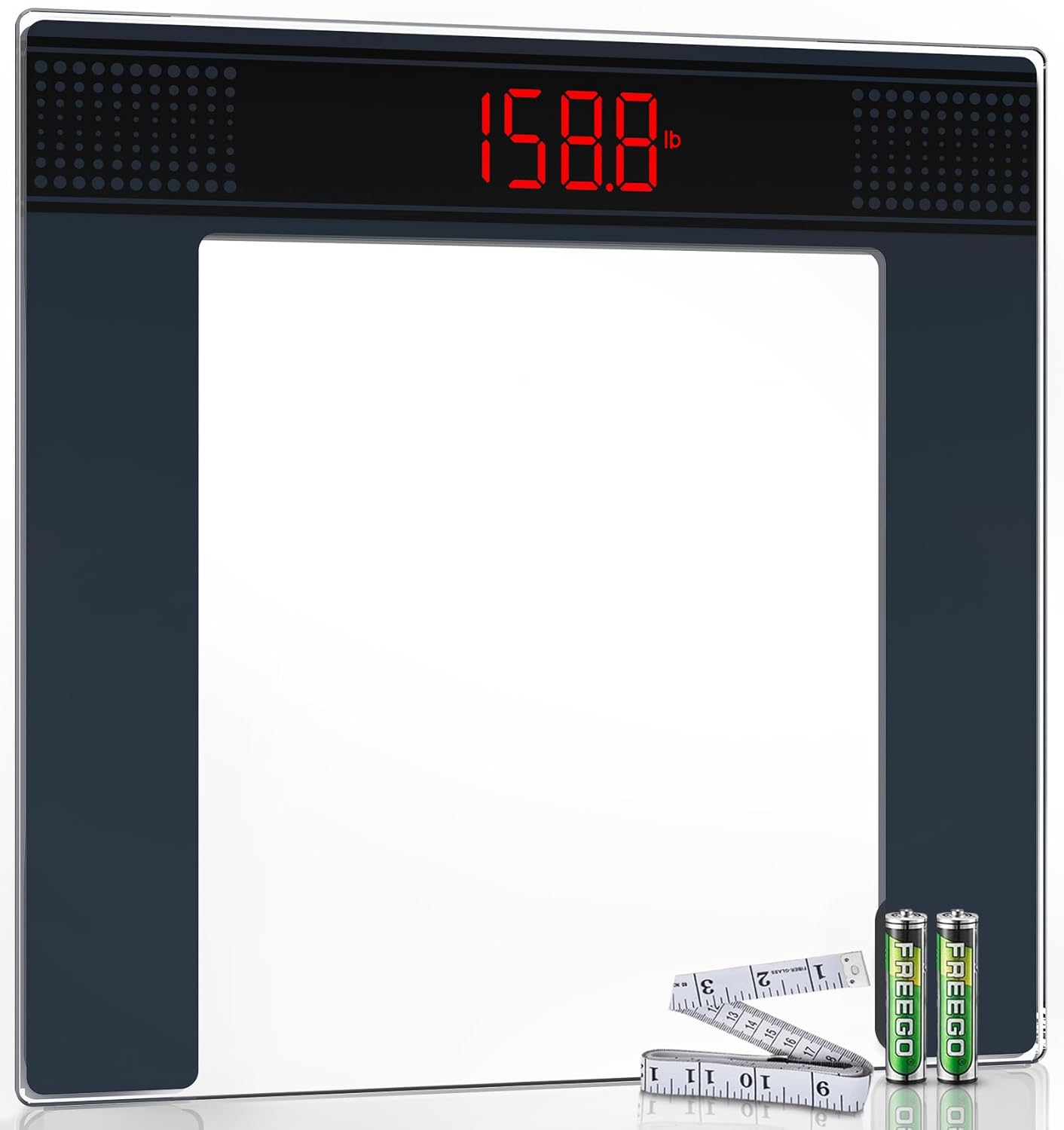 GE Bathroom Scale for Body Weight: Highly Accurate Digital Weighing Machine with...