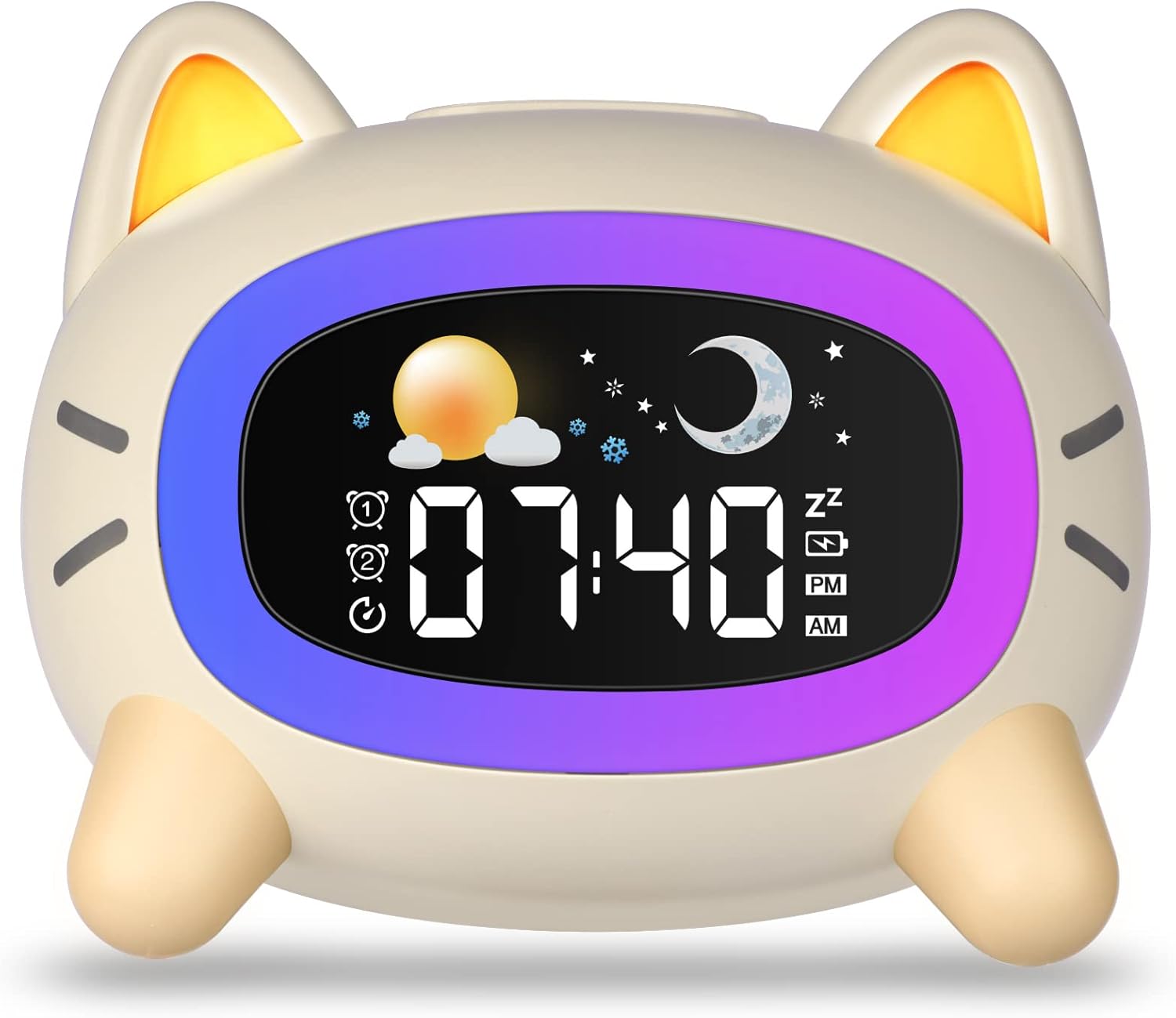 Uplayteck Alarm Clock for Kids - OK to Wake Kids Alarm Clocks with 4 Brightness...