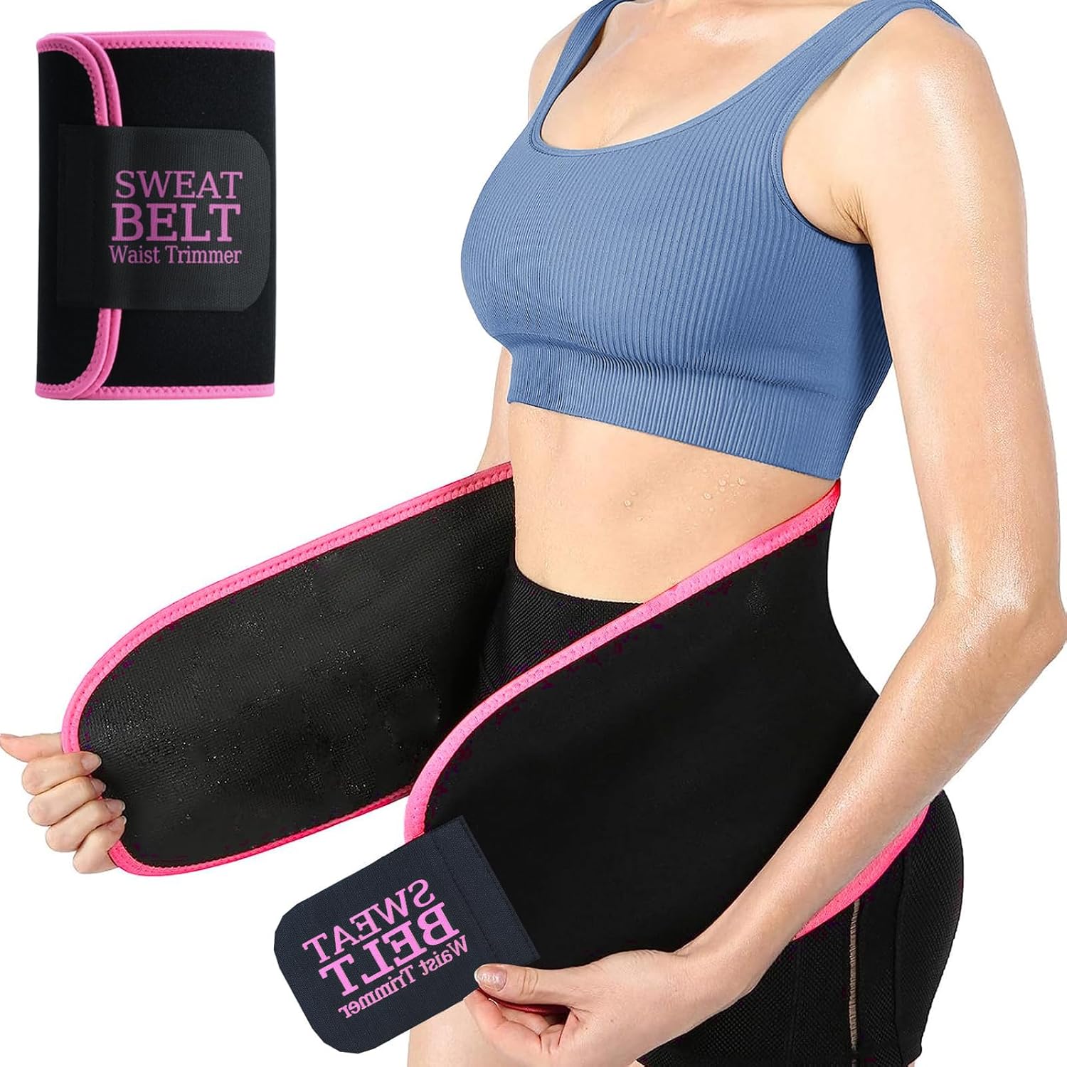 ZPP Waist Trainer for Women and Men, Neoprene Sweat Band Waist Trimmer Belt Slim...