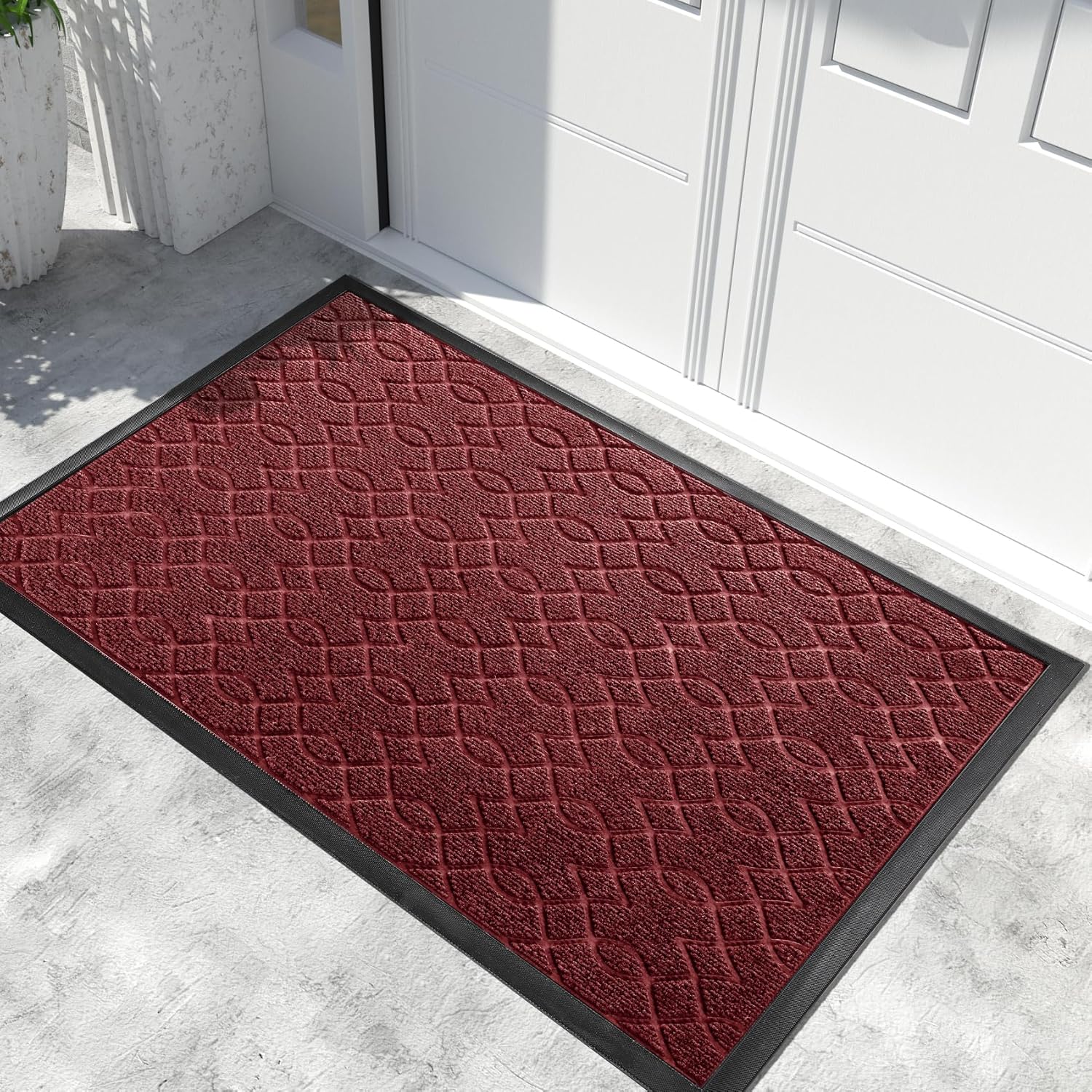 Yimobra Front Door Mat Outdoor Indoor, 60x36 All-Season Heavy Duty Door Mats Out...
