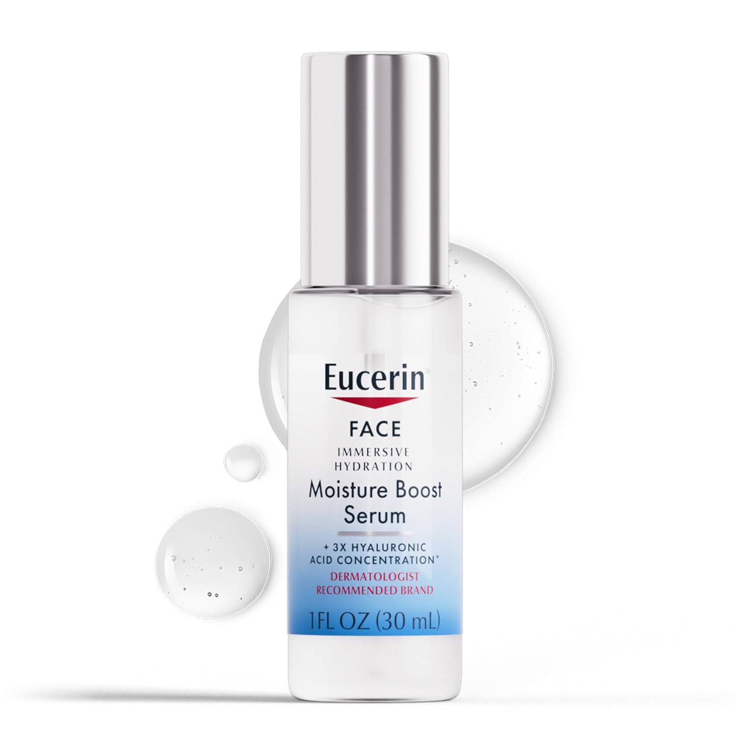 Eucerin Face Immersive Hydration Moisture Boost Face Serum, Ultra-Lightweight Hy...