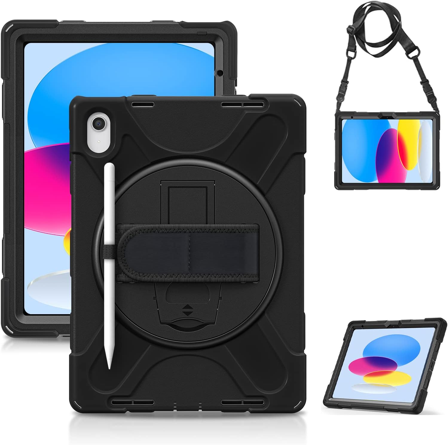Gerutek for iPad 10th Generation Case, iPad Case 10th Generation Shockproof 2022...