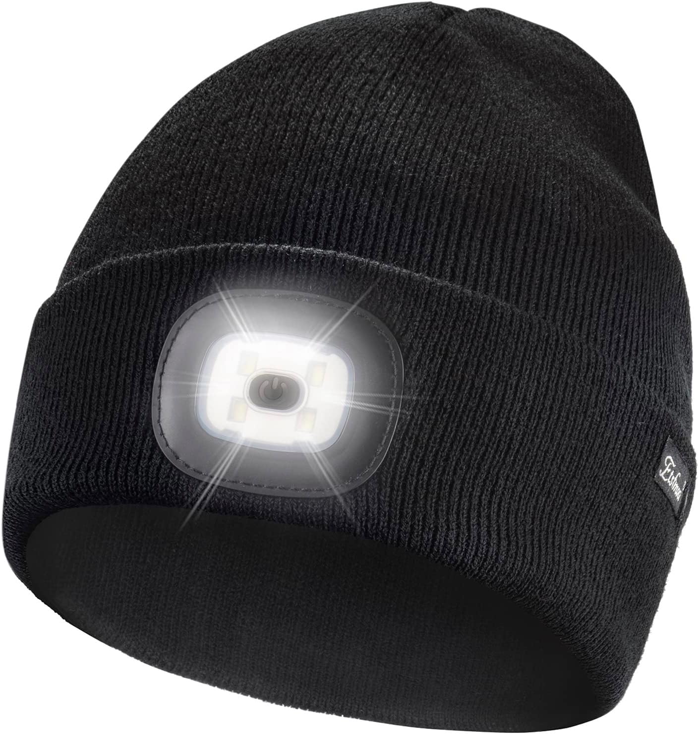Etsfmoa Unisex Beanie with The Light Gifts for Men Dad Father USB Rechargeable C...