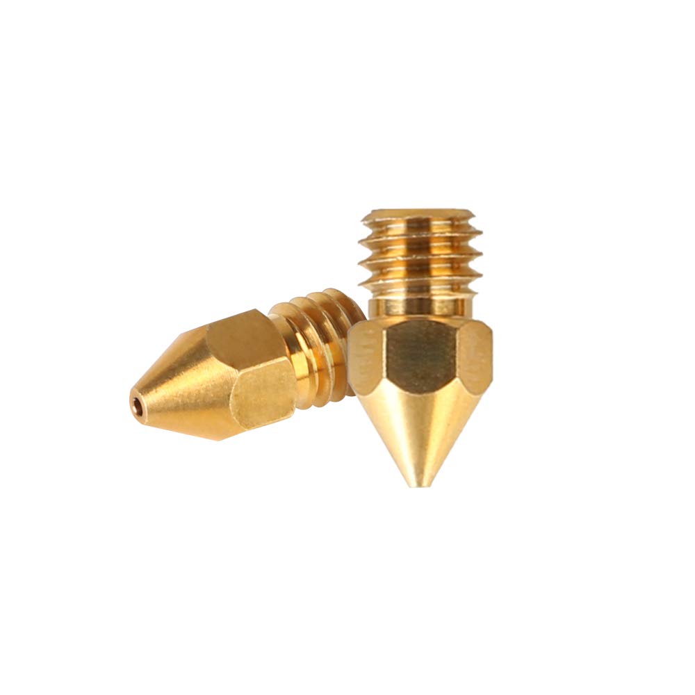 Creality Official MK8 Ender 3 Nozzles 5pcs 0.4mm 3D Printer Brass Nozzles for En...