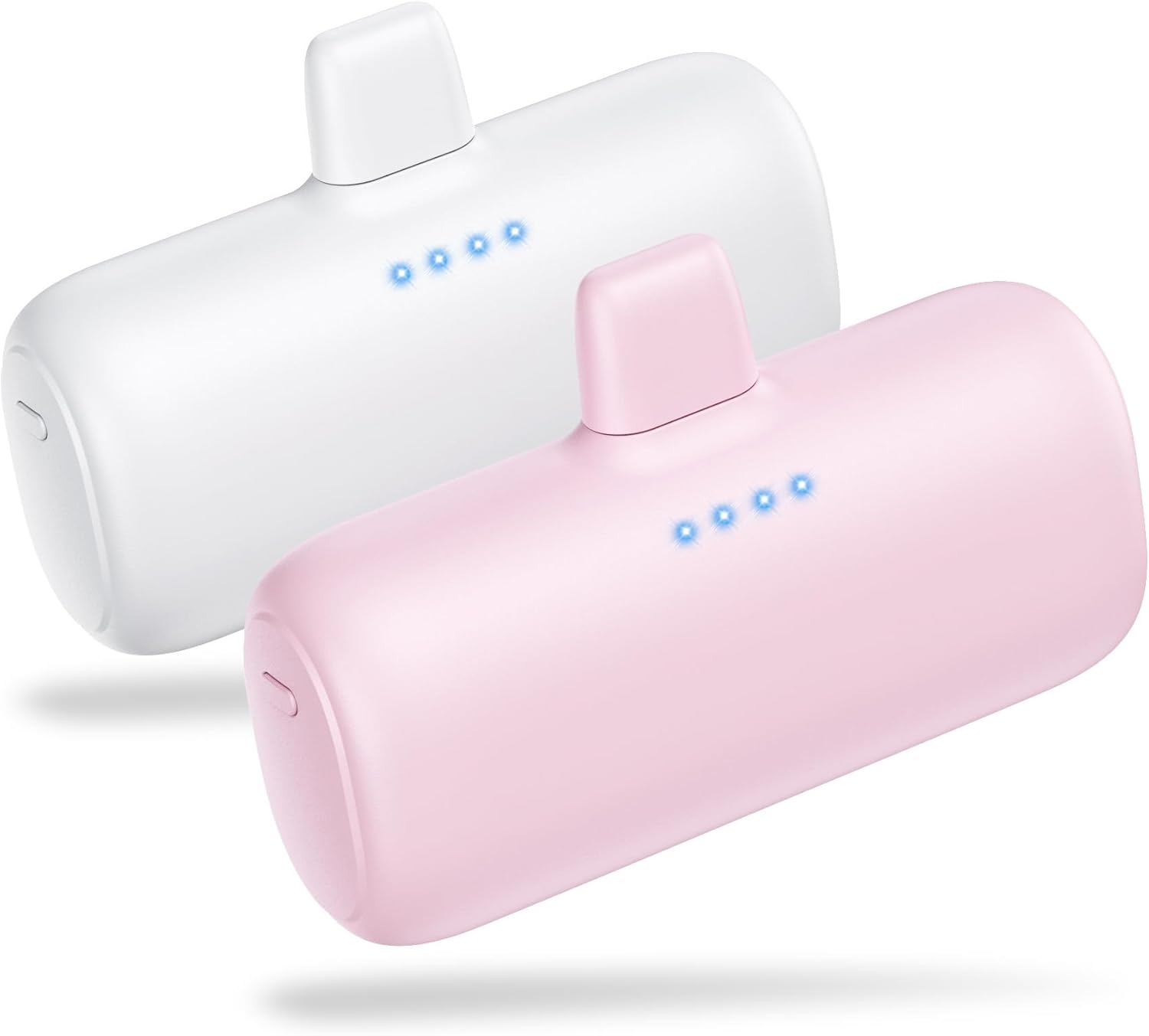 [2-Pack] Mini Portable Charger for iPhone,5200mAh Ultra Compact PD Fast Charging...