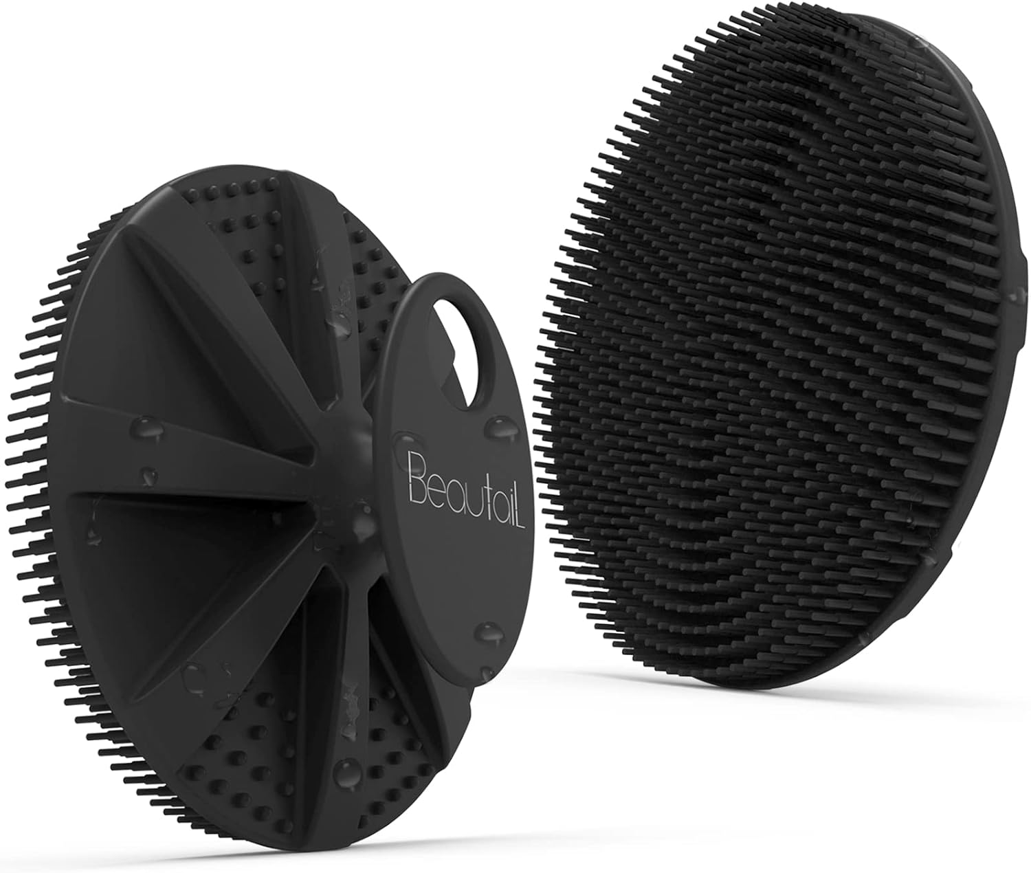 Silicone Body Scrubber Shower Bath Brush, More Hygienic Than Traditional Loofah,...