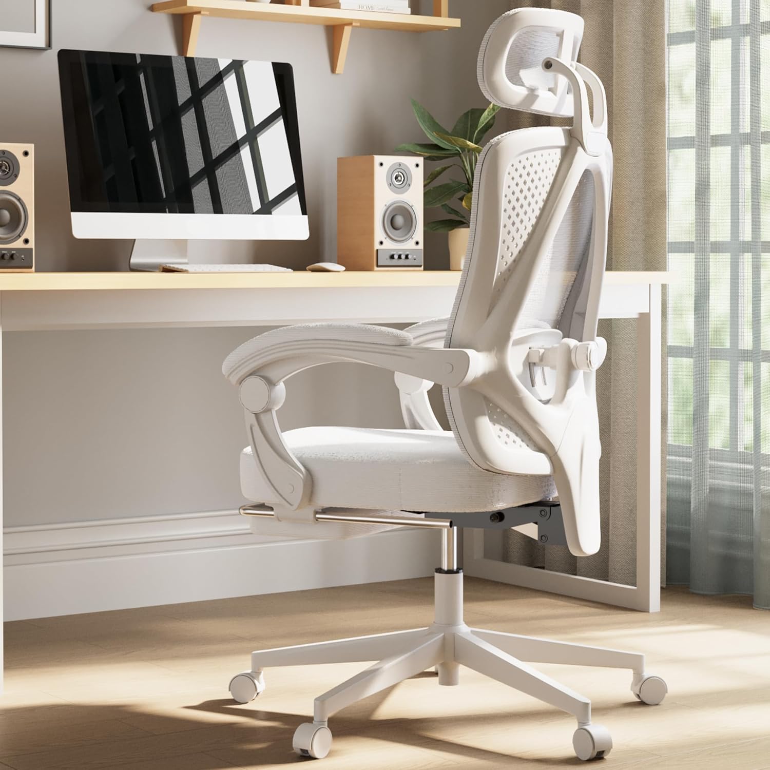 Dowinx Ergonomic Office Chair,Breathable Mesh Computer Chair with Pocket Spring...