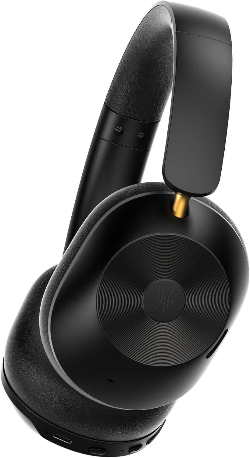 OneOdio Focus A5 Hybrid Active Noise Cancelling Headphones, 75H Playtime, Hi-Res...