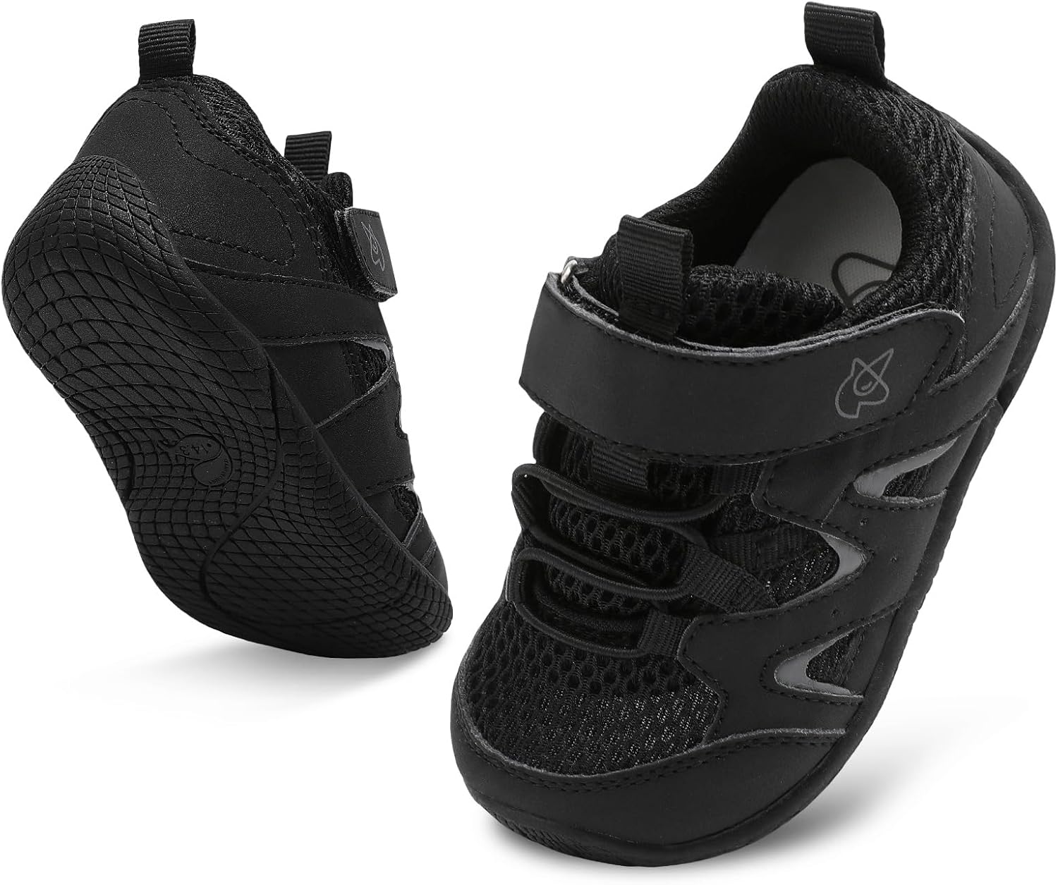 LeIsfIt Baby Shoes Boys Girls First Walking Shoes Non-Slip Toddler Shoes Breatha...