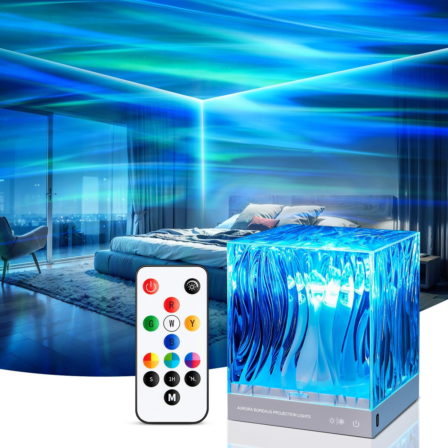 Sensory Lights for Bedroom, 18 Colors Lamp for Bedroom Lamps,10 Brightness Ceili...