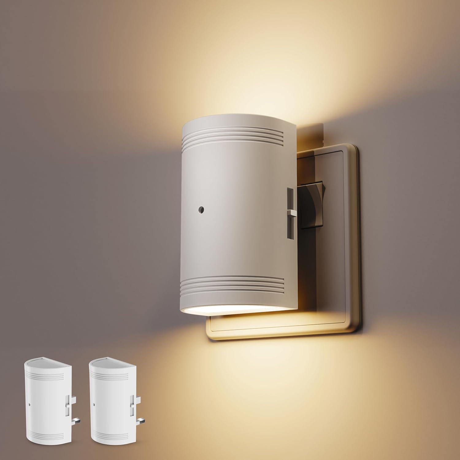 LOHAS-LED Night Light, Modern Night Light Plug in Wall, Dusk to Dawn Sensor, War...