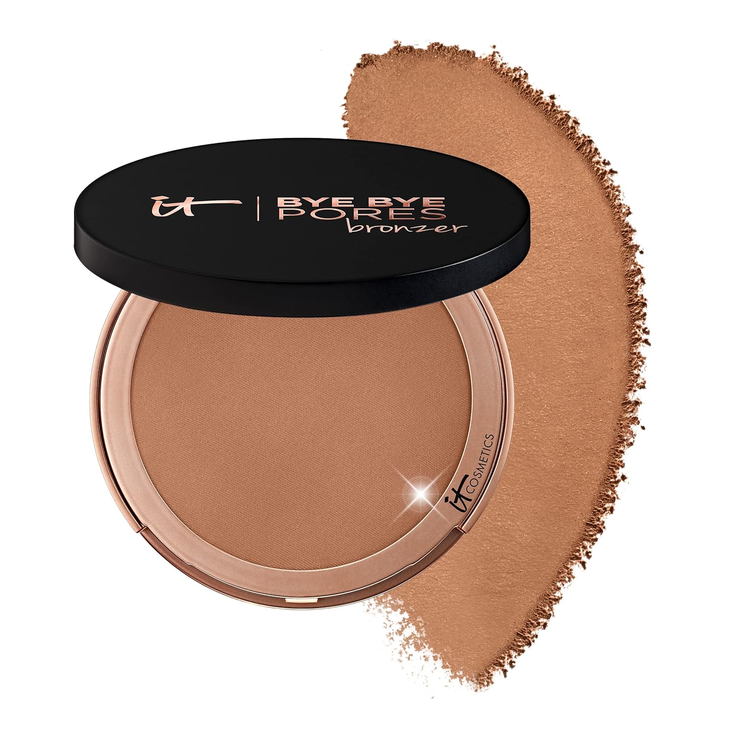 IT Cosmetics Bye Bye Pores Anti-Aging Bronzer, Diffuses Look of Pores + Fine Lin...