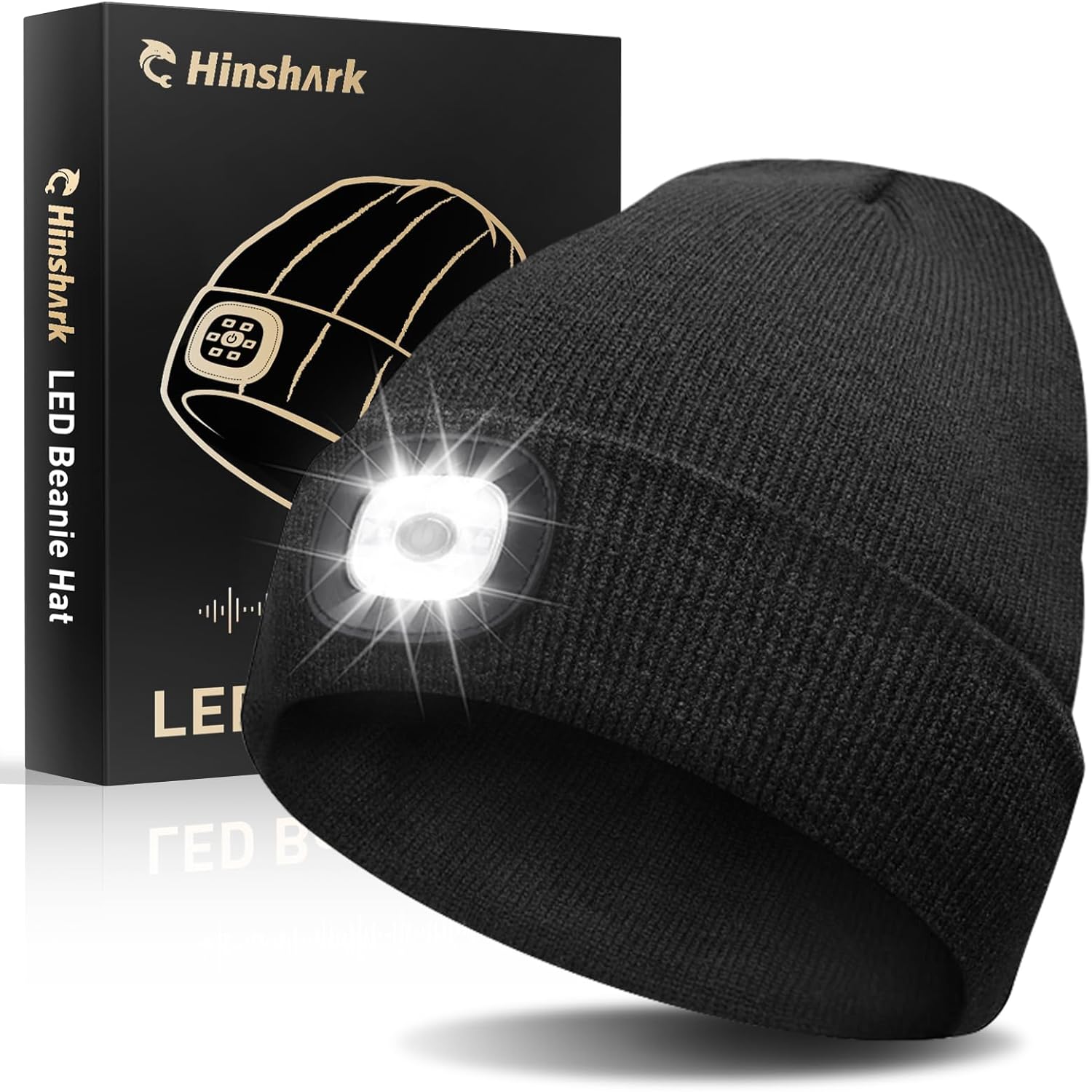 Valentines Day Gifts for Him, LED Beanie Hat with Light, Mens Valentines Gifts f...