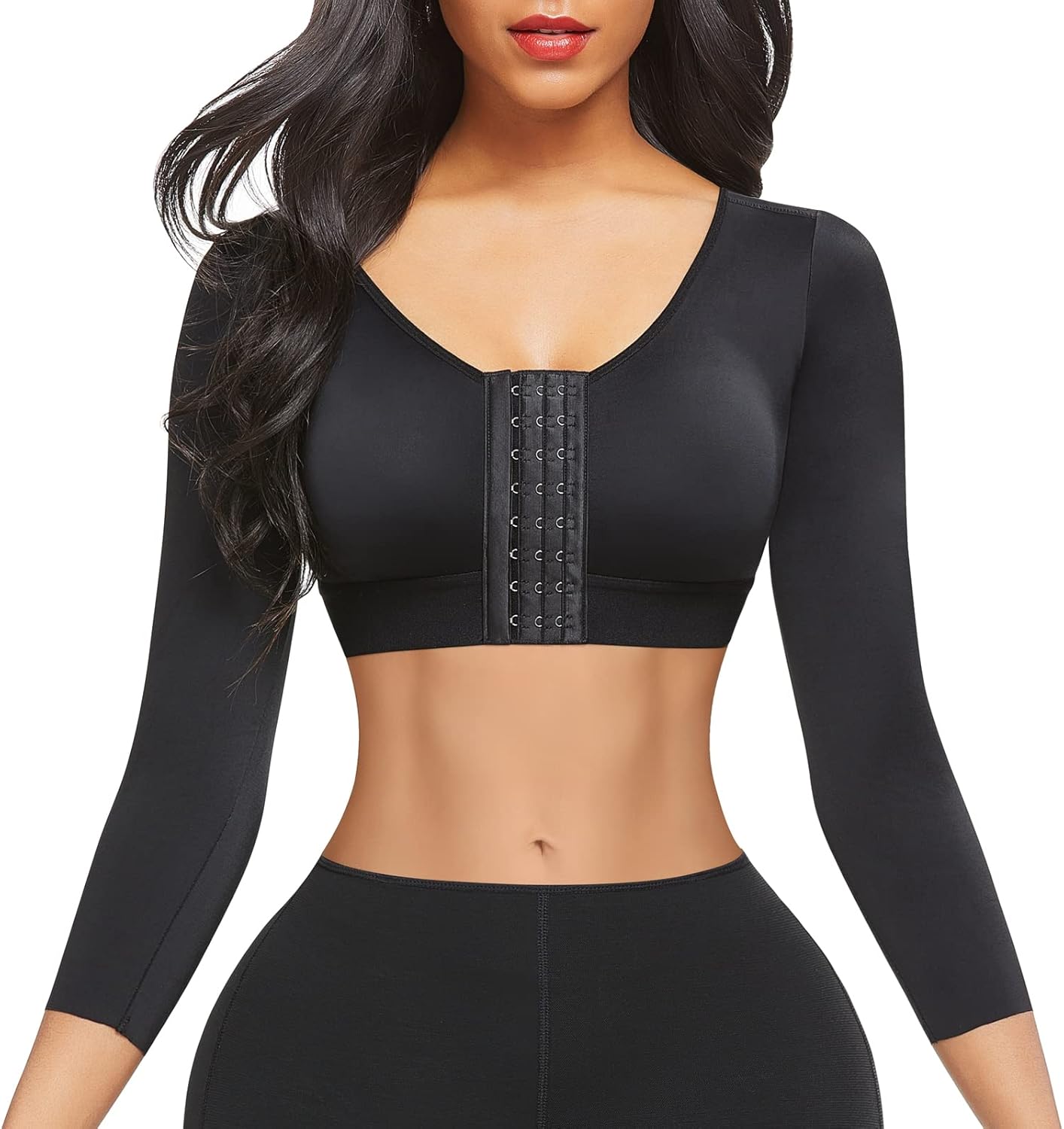 FeelinGirl Arm Shaper for Women Post Surgery Arm Lipo Compression Sleeves Slimmi...