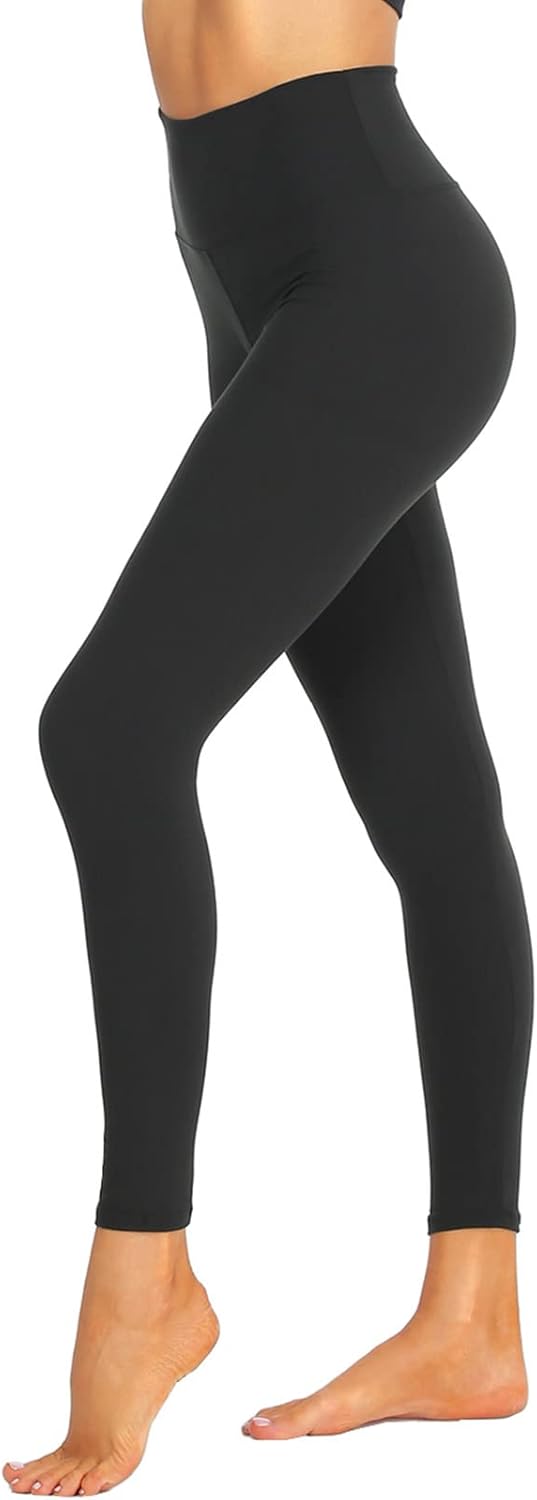 ZOOSIXX High Waisted Leggings for Women - Tummy Control Soft Opaque Printed Pant...