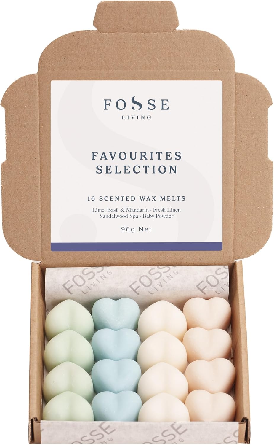 Favourites Selection Strong Scented Wax Melts 16 Pack - The Gift for Every Occas...