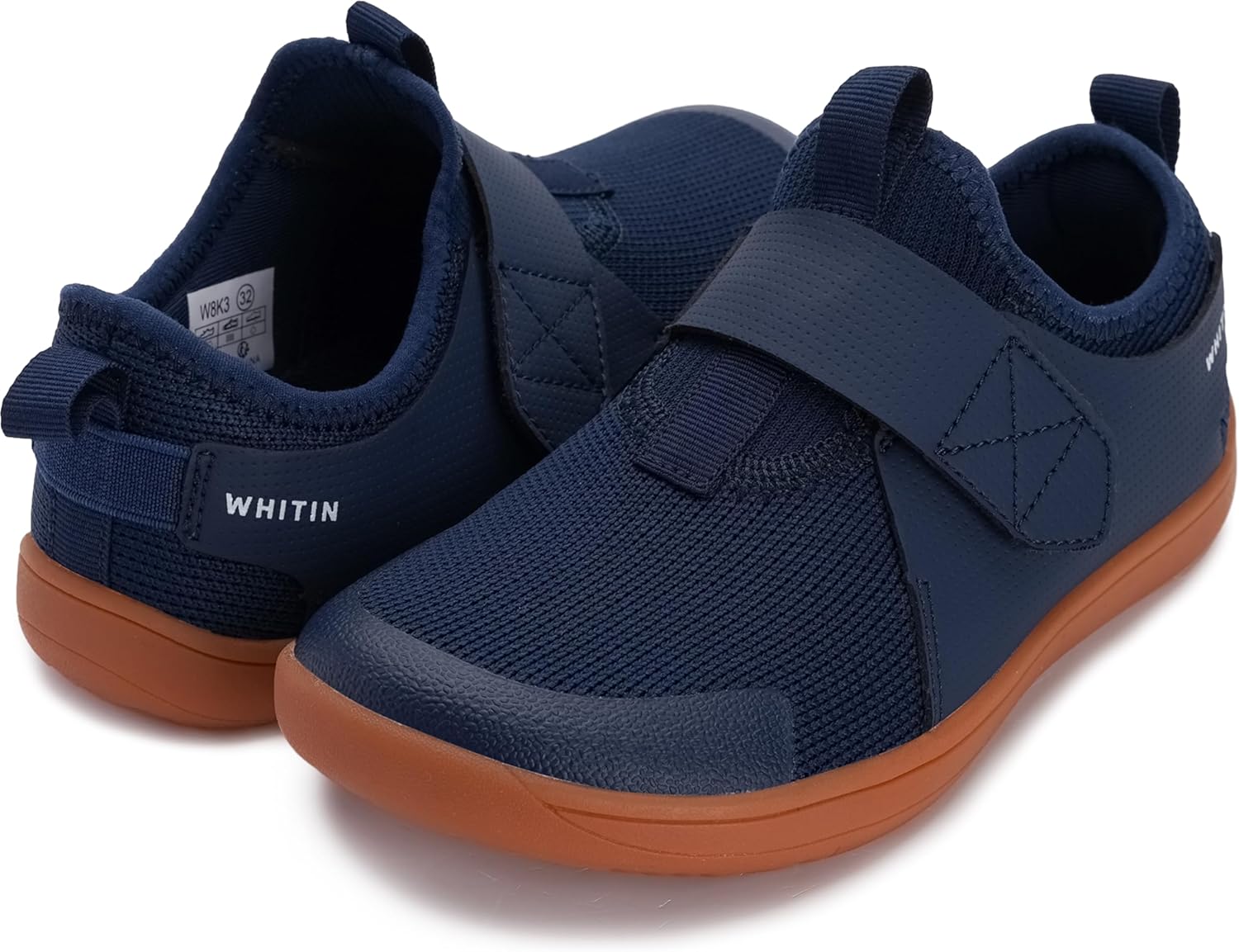 WHITIN Little/Big Kid Wide Width Barefoot Shoes | Boys/Girls Minimalist Elastic...