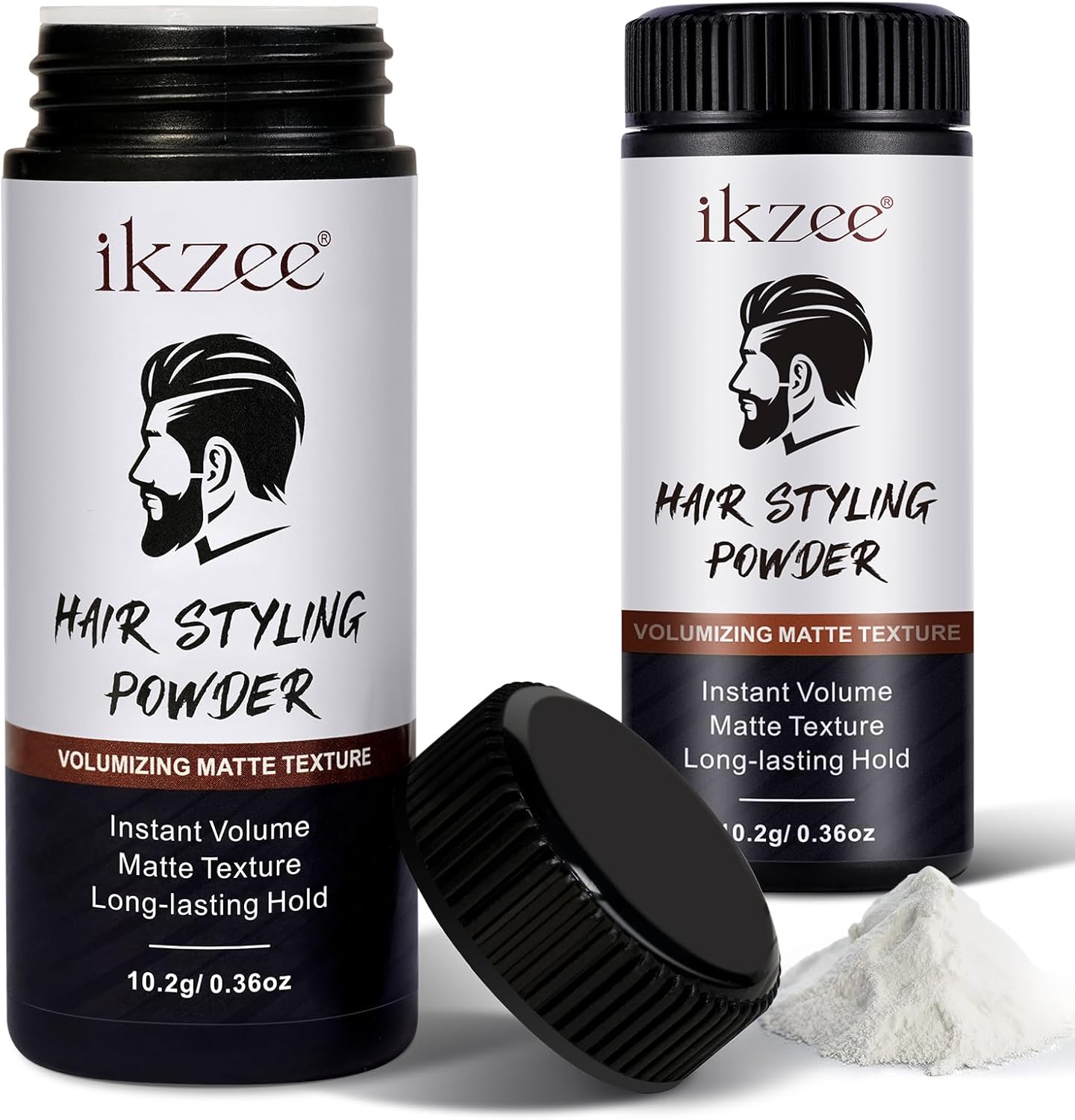 Hair Styling Texturizing Powder, 2 Pcs Hair Styling Powder for Men and Women, Ha...