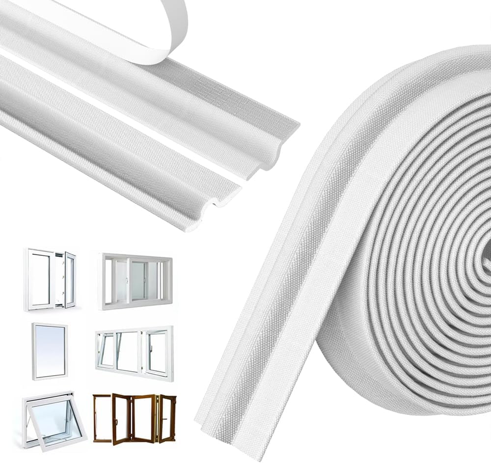 Maudzlan 236 inch/6m Window Draft Blocker,Insect P...