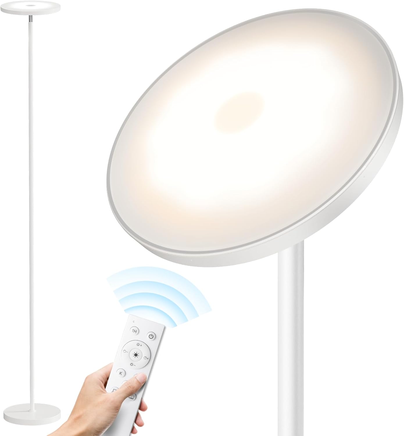 SUNMORY Floor Lamps for Living Room, 32W/3000LM Super Bright LED Floor Lamp with...