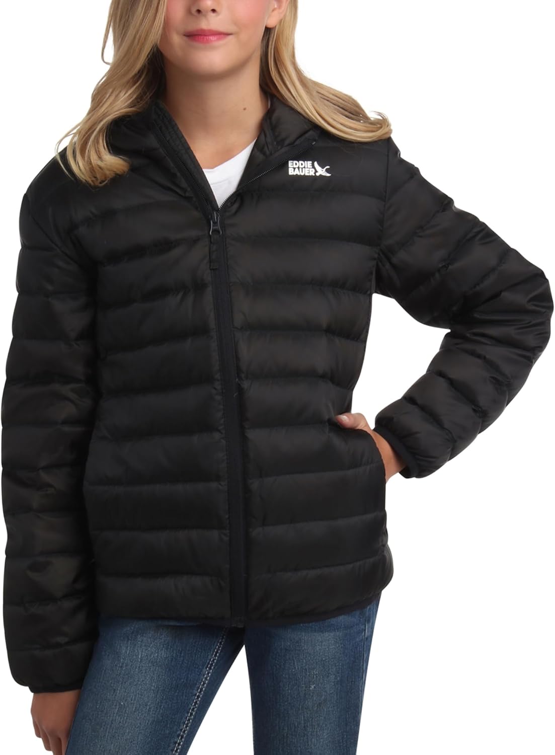 Eddie Bauer Girls' Jacket - CirrusLite Weather Res...