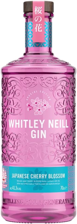 Whitley Neill Japanese Cherry Blossom Gin 70cl