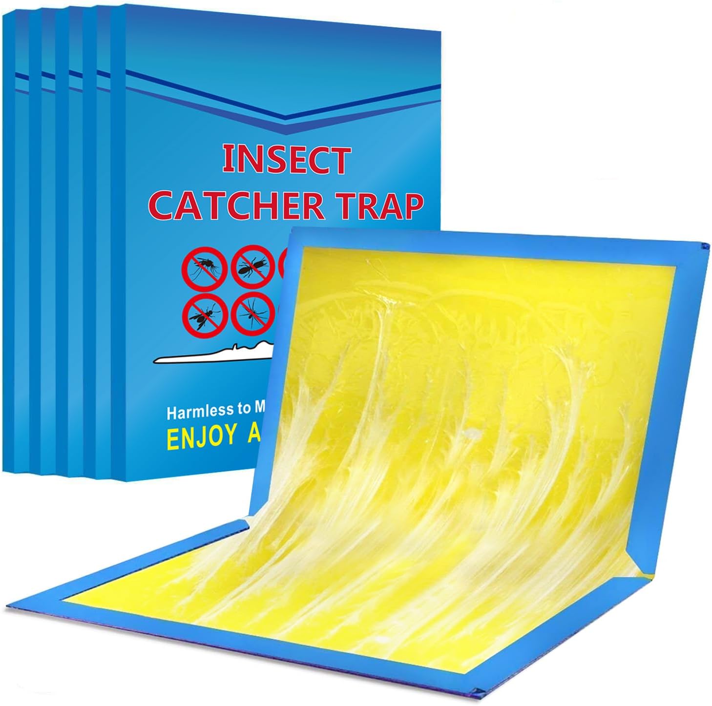Sticky Traps - Multi-Use Boards Pest Traps Boards - Sticky Pads Board Gum Pads f...
