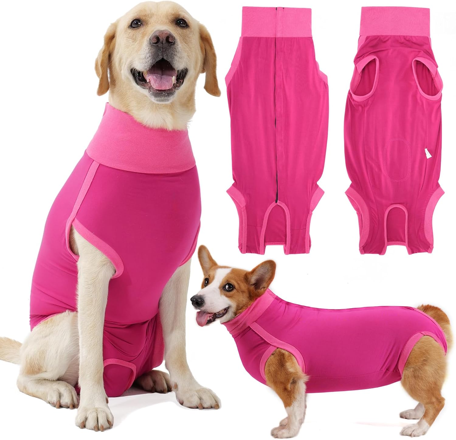 HEYWEAN Dog Recovery Suit Female Dog Body Suit After Surgery Male Castration Dog...