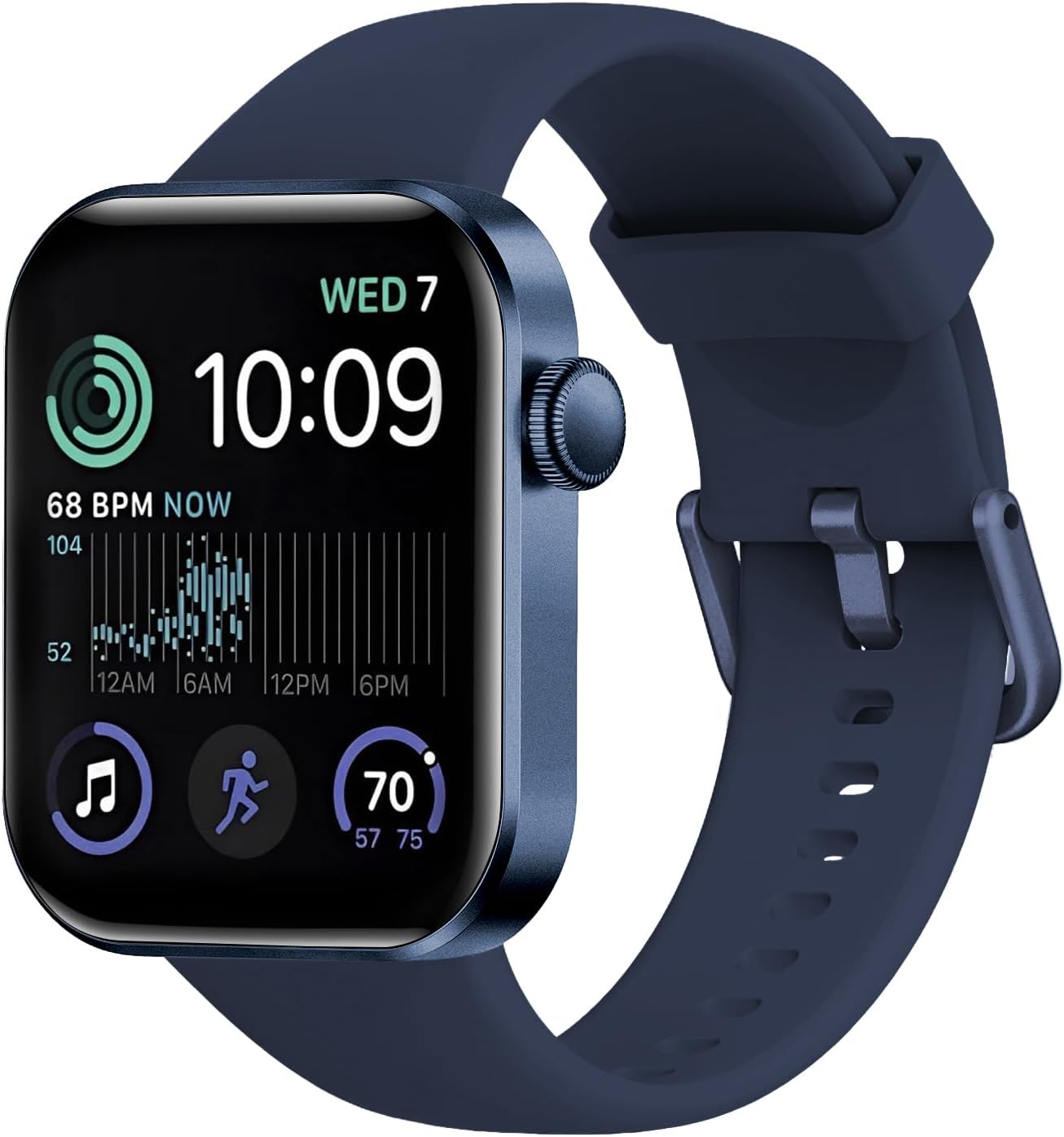 Smart Watch for Women Men Answer/Make Call,1.85"HD Screen Fitness tracker with S...