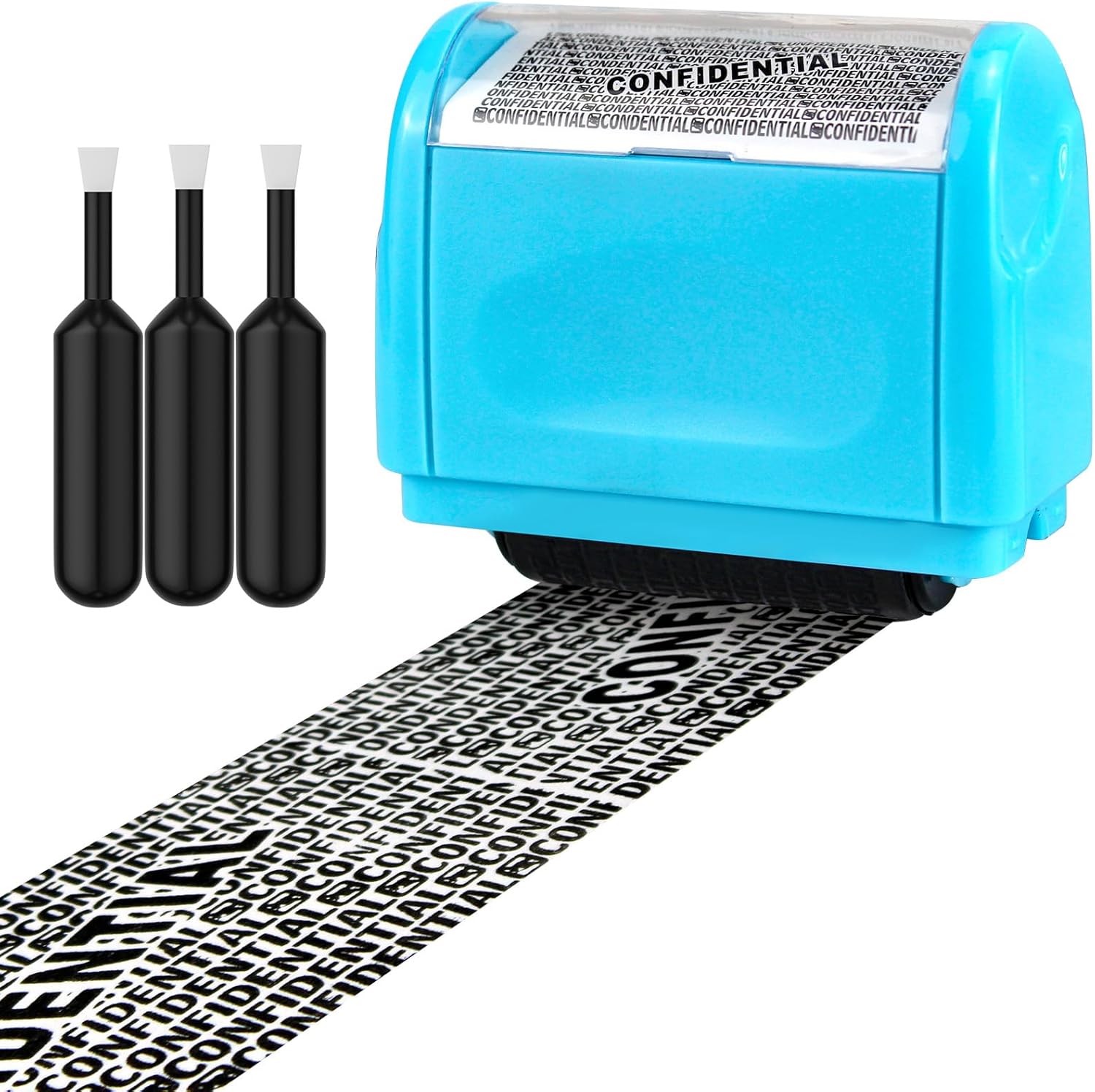 AUXHCYL Confidential Roller Stamp, Data Defender, Identity Theft Protection Roll...