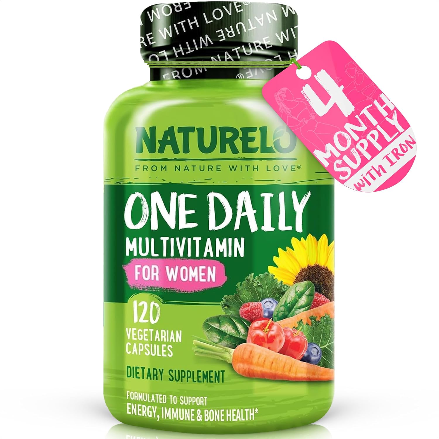 Women's Multivitamins (One a Day) | 30 Essential Vitamins, Minerals, Fruit & Veg...