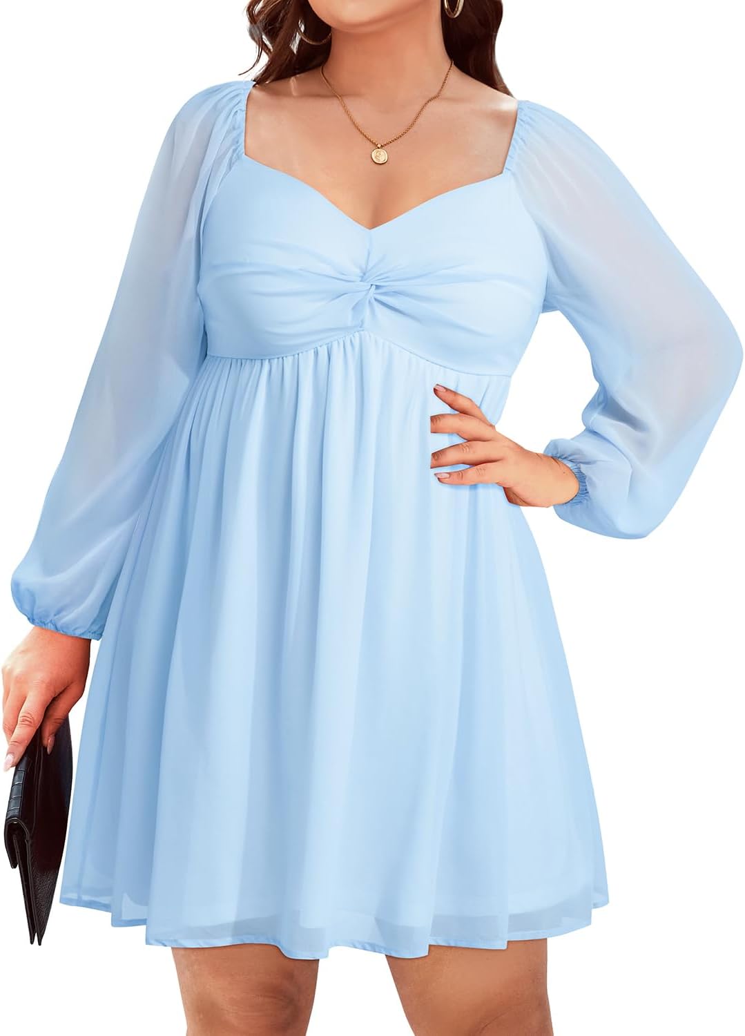 Pinup Fashion Women Graduation Dress Plus Size - Homecoming Sweetheart Neckline...