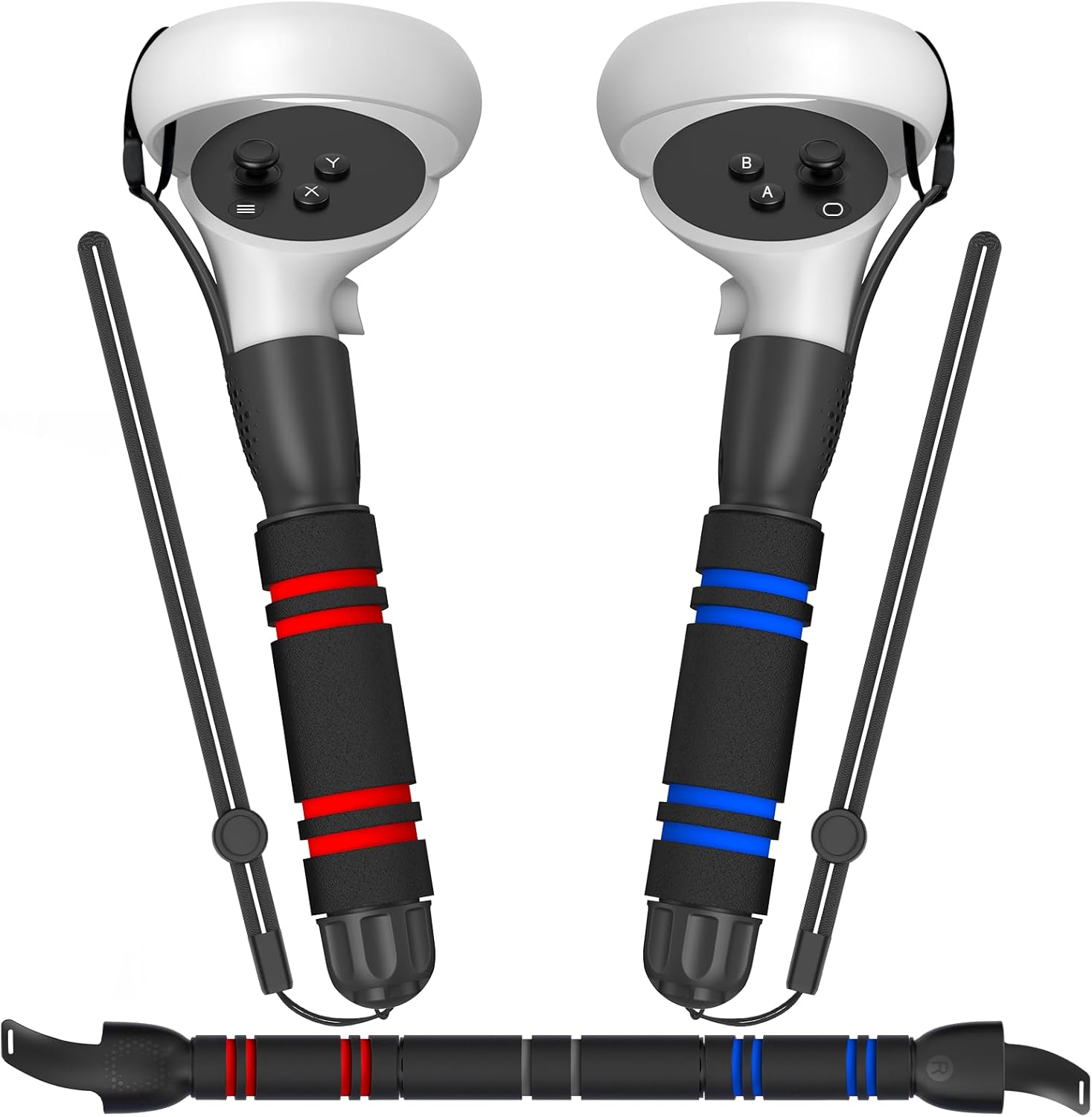 YOGES Handle Attachments Compatible with Oculus Quest 2 Controller Accessories,...