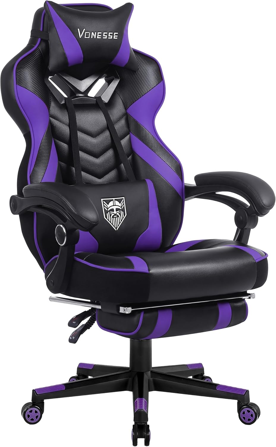 Vonesse Gaming Chair for Adults,Computer Chair with High Back,Big and Tall Gamin...