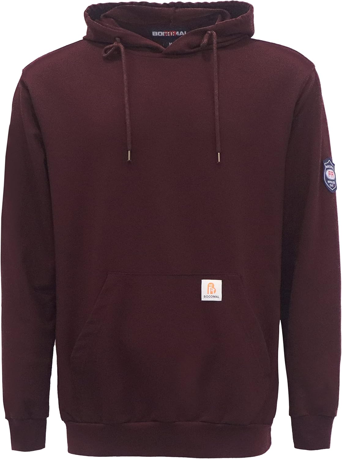 BOCOMAL FR Hoodie Pullover Idea for Summer 7.5oz Lightweight Cotton Flame Resist...