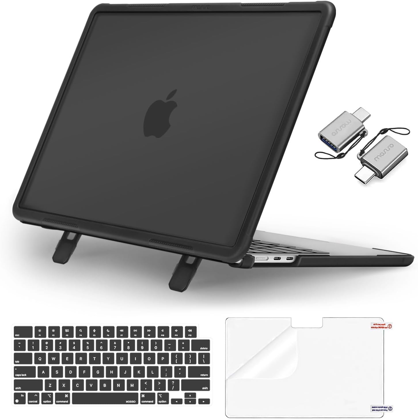 MOSISO Compatible with MacBook Air 13 inch Case 2025 2024 2023 2022 M3 A3113 M2...