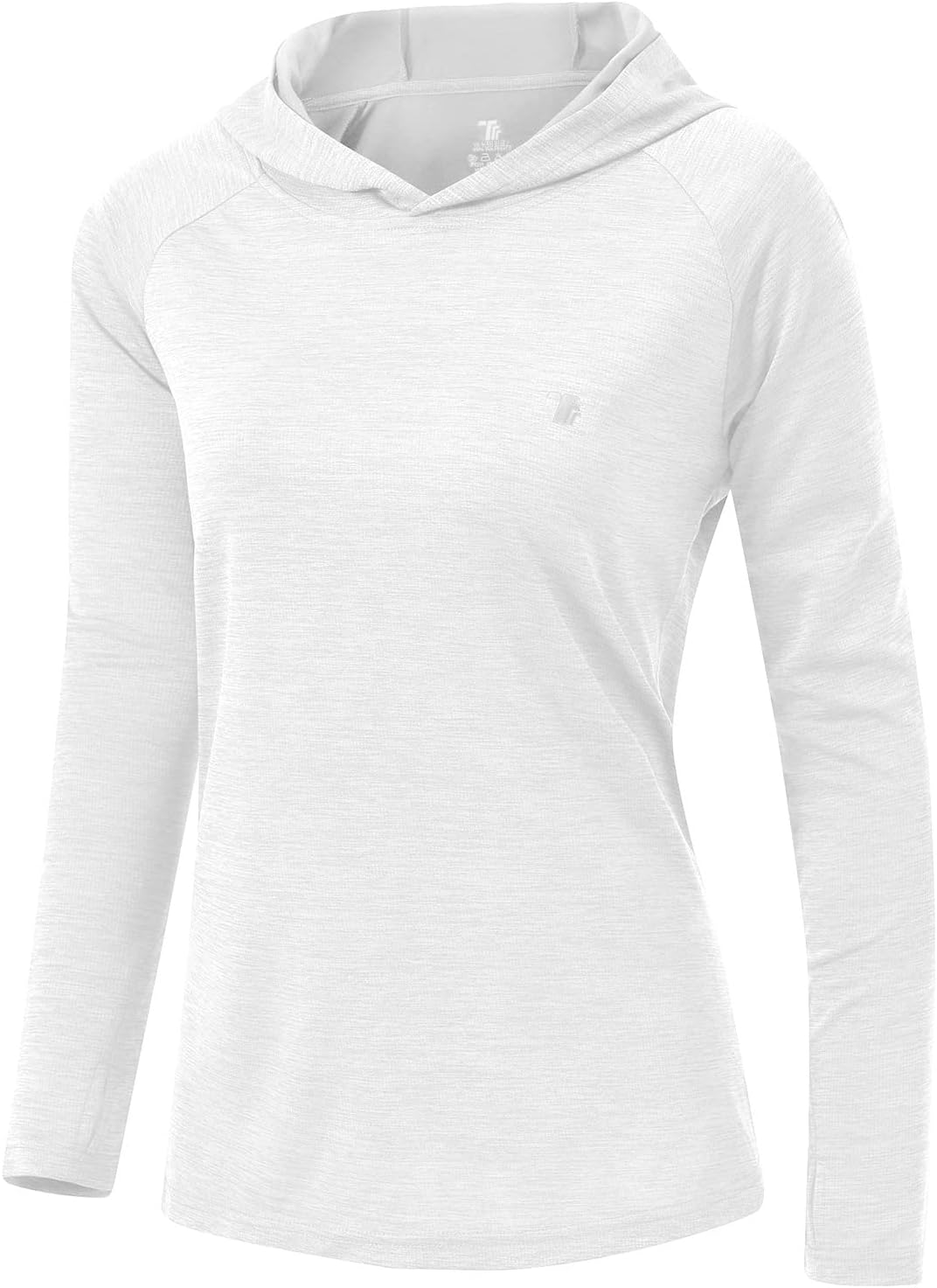 donhobo Women's Long Sleeve Sports Running Hoodie Tops Shirts with Thumb Hole,UP...
