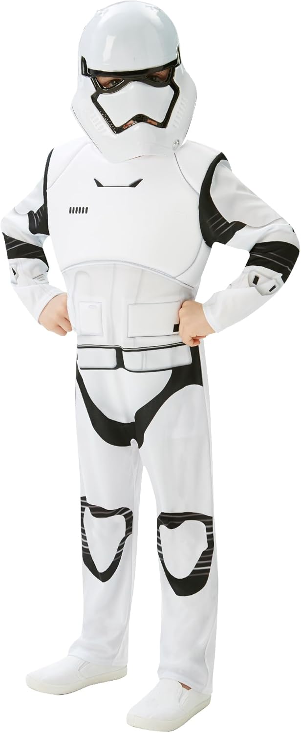 Rubies Official Child Star Wars Stormtrooper Deluxe Costume, Kids Fancy Dress Ha...