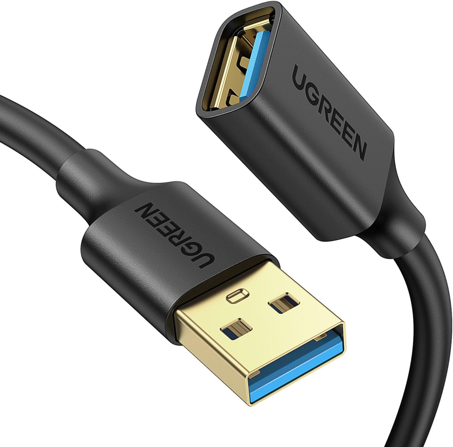 UGREEN USB Extension Lead, USB 3.0 Extension Cable, USB A Male to A Female Exten...