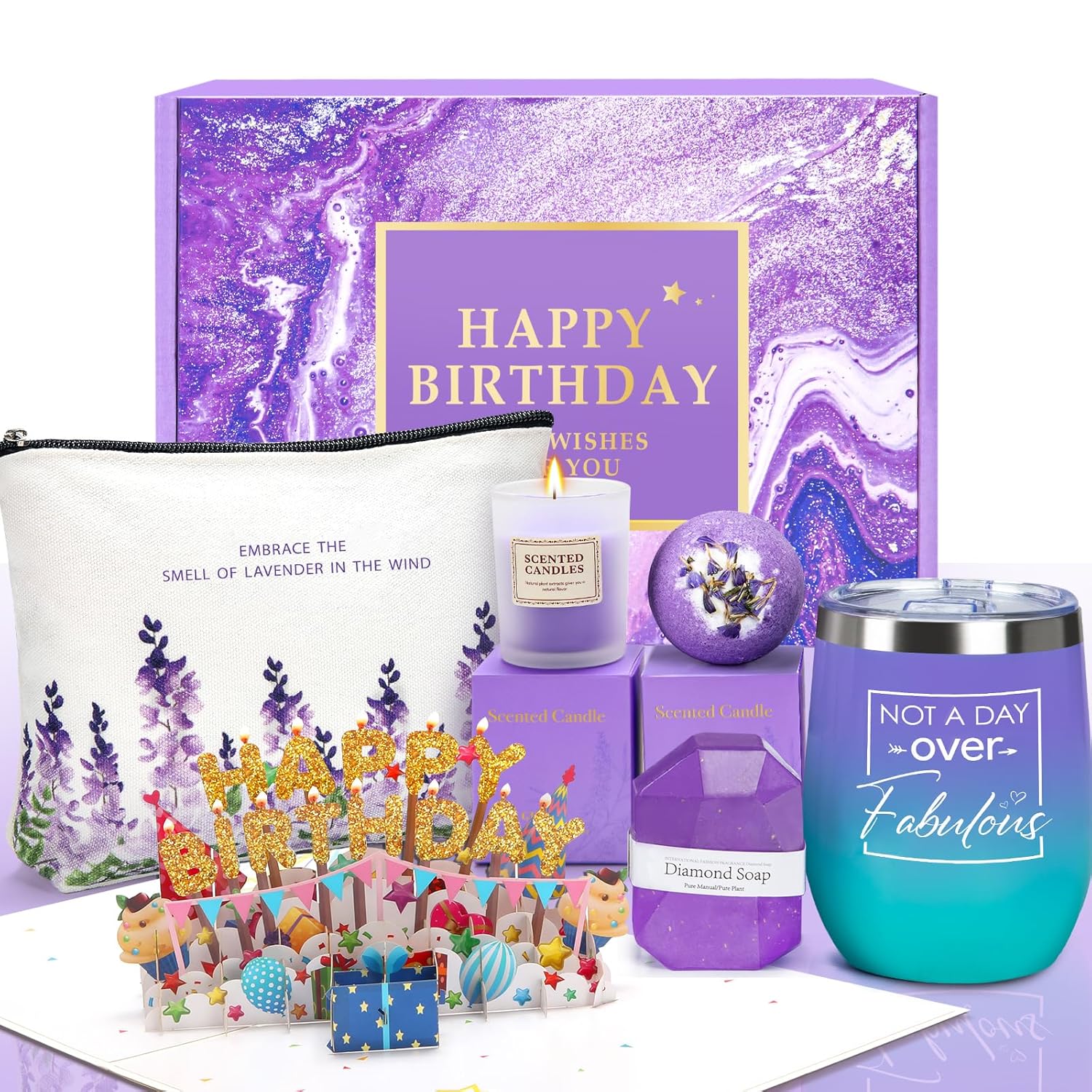 Birthday Gifts for Women, Mom Birthday Gifts, Happy Birthday Gift for Her, Uniqu...